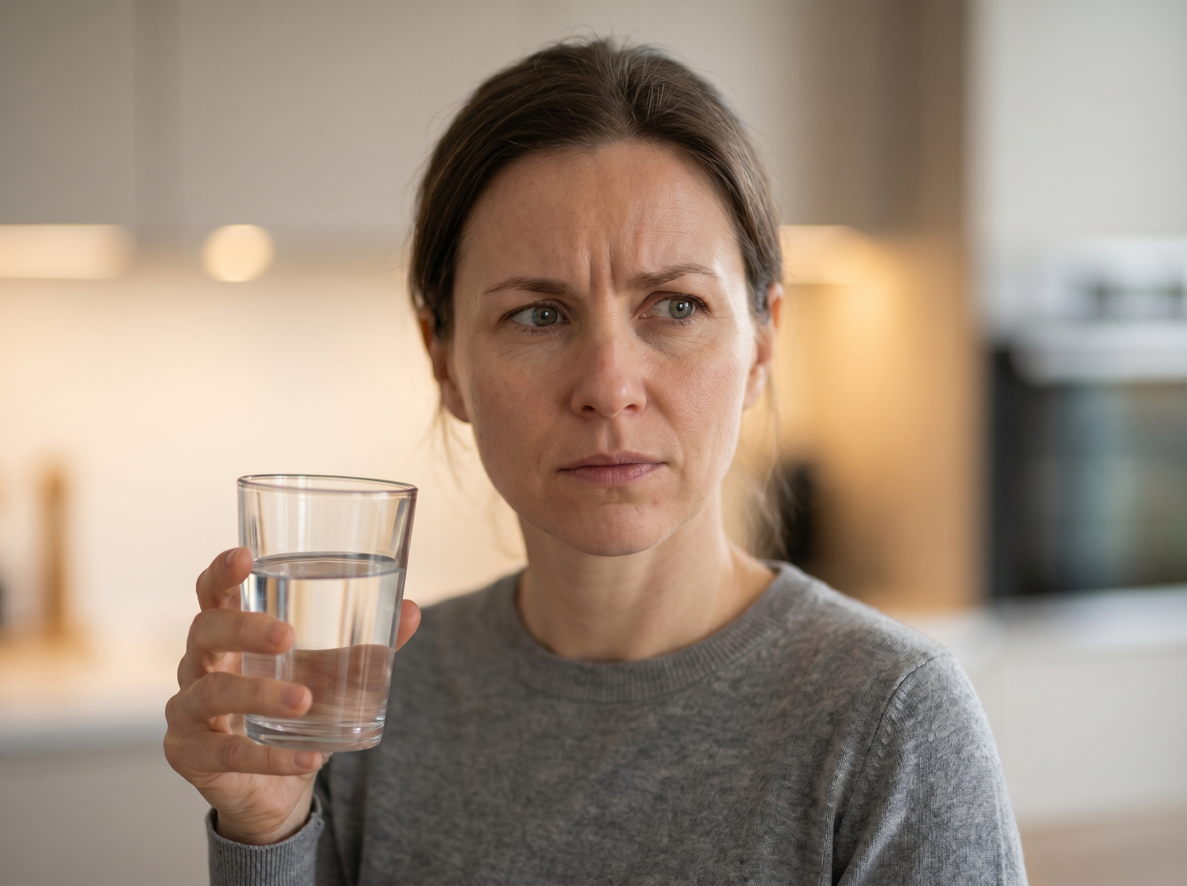 Glas Leitungswasser